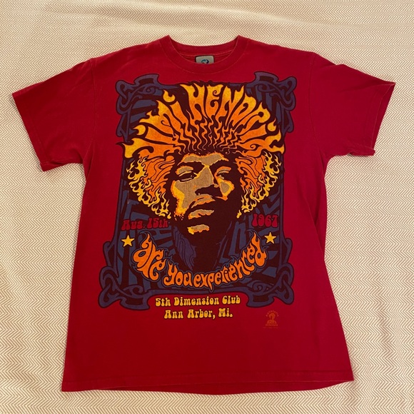 Vintage 00’s Jimi Hendrix T Shirt - Picture 1 of 7